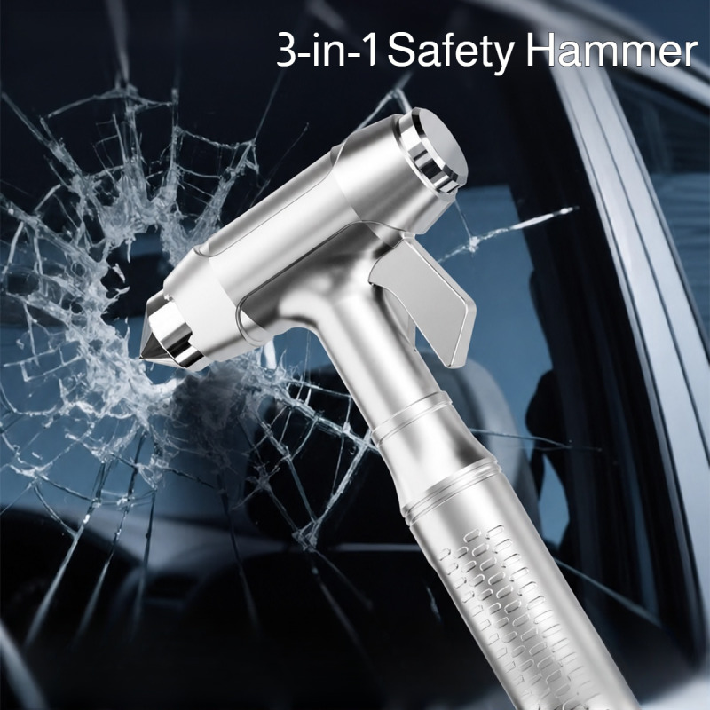 Rescue Rope Throw - Car Safety Hammer with Seat Belt