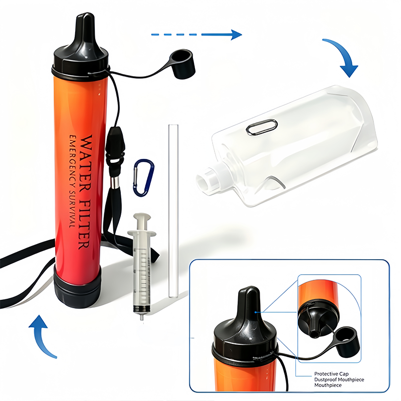 5000L Portable Emergency Survi - огляд і ціна Water Purification Straw
