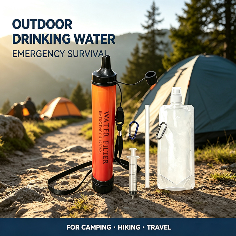Outdoor Emergency Survival Wat - огляд і ціна Water Purification Straw