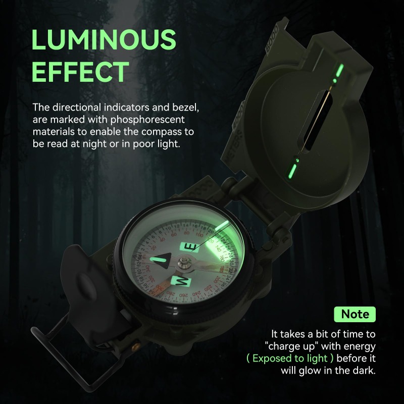Compass Military Grade, Precis - огляд і ціна Compass Lensatic