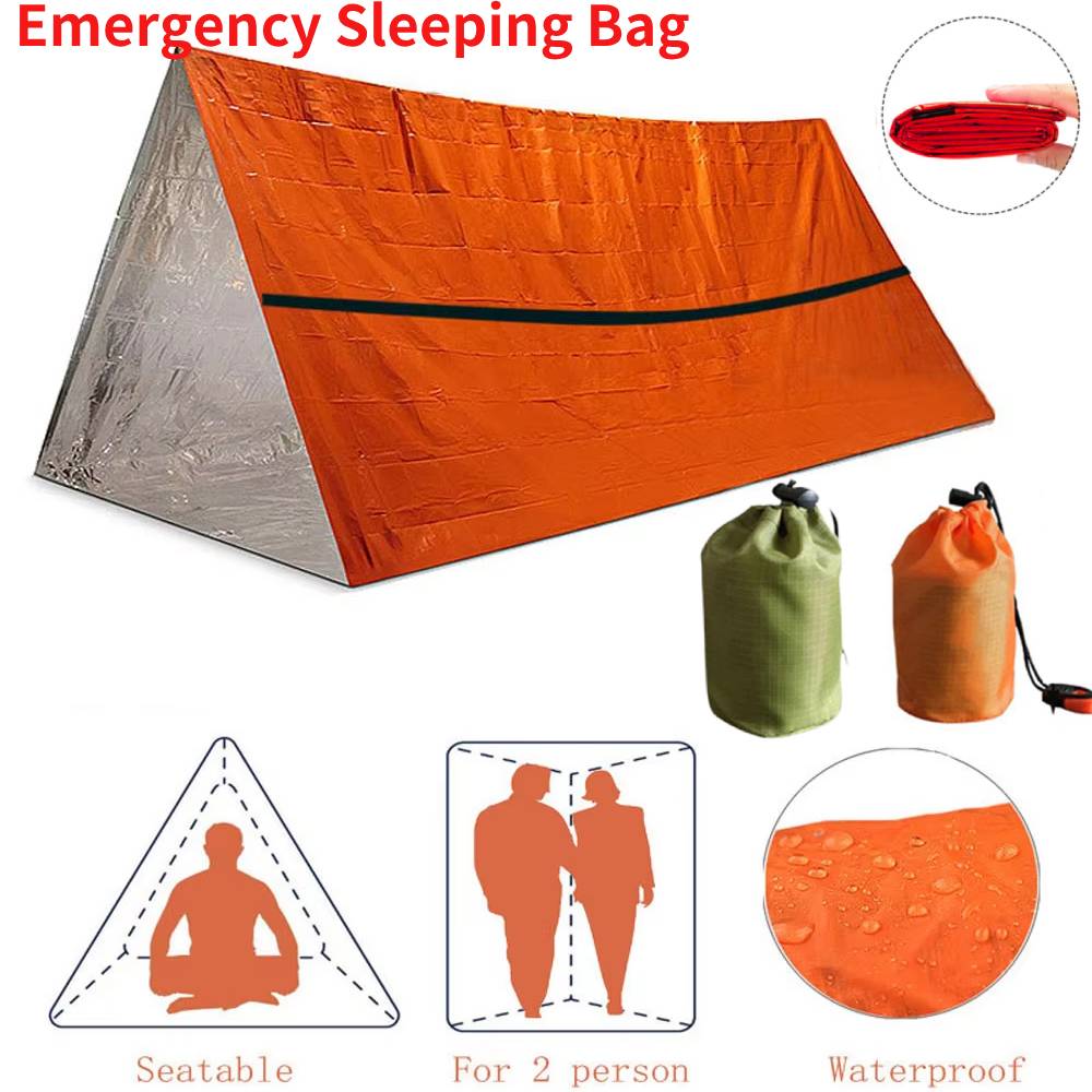 Portable Waterproof Emergency  - огляд і ціна Emergency Mylar Tent