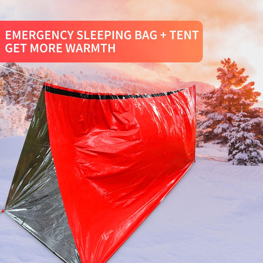 Portable Waterproof Emergency  - огляд і ціна Emergency Mylar Tent